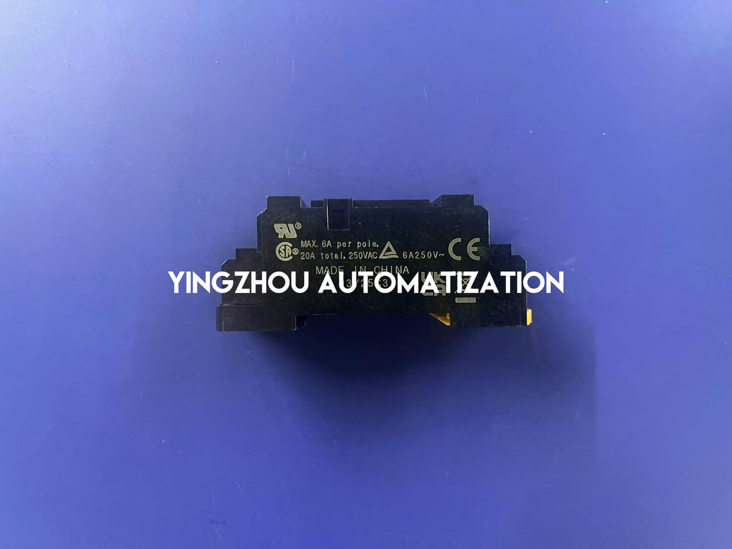 Omron PYFZ-14-E Socket | DIN Track/Front Connecting Socket for MY4 Relays Finger Protection | Brand New Original-YingZhou Automatization