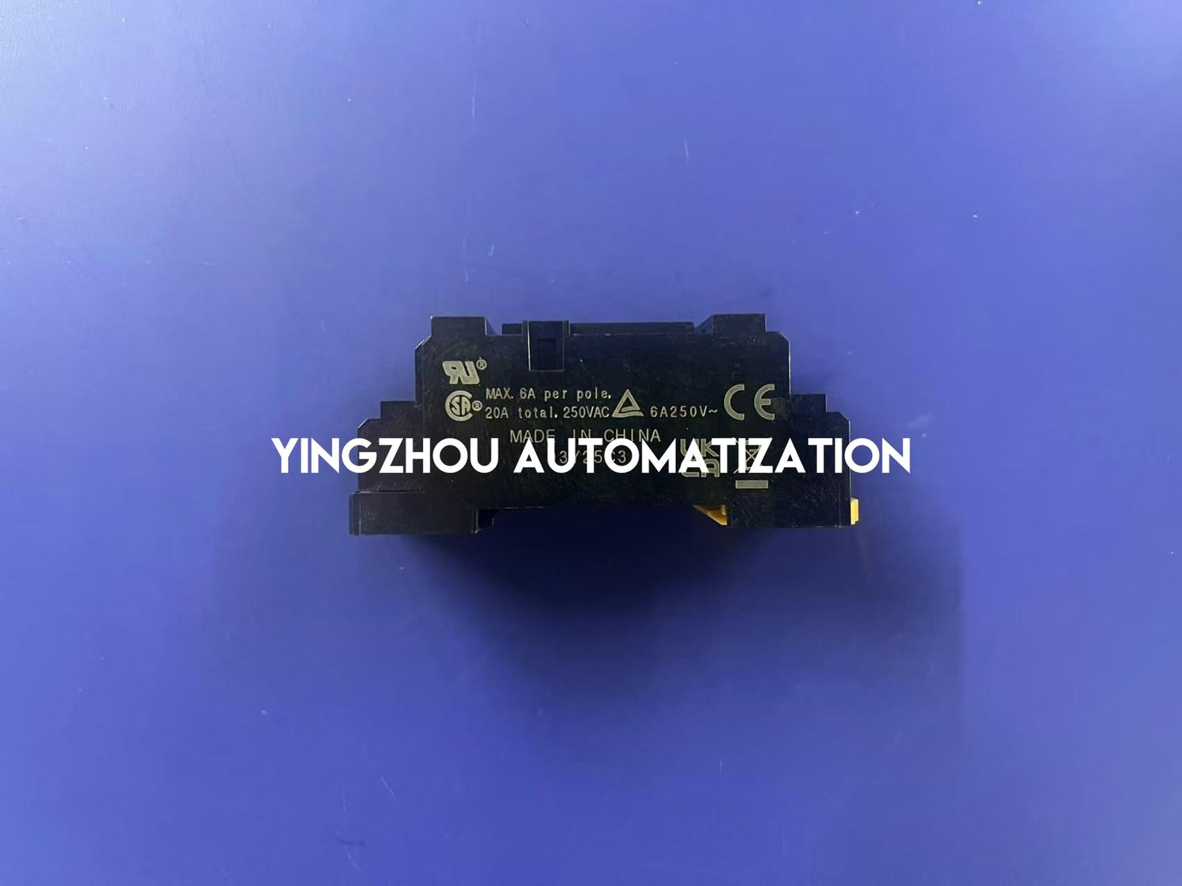 Omron PYFZ-14-E Socket | DIN Track/Front Connecting Socket for MY4 Relays Finger Protection | Brand New Original-YingZhou Automatization