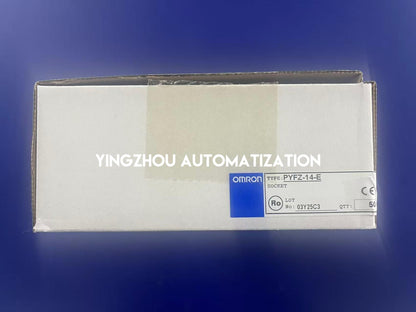Omron PYFZ-14-E Socket | DIN Track/Front Connecting Socket for MY4 Relays Finger Protection | Brand New Original-YingZhou Automatization
