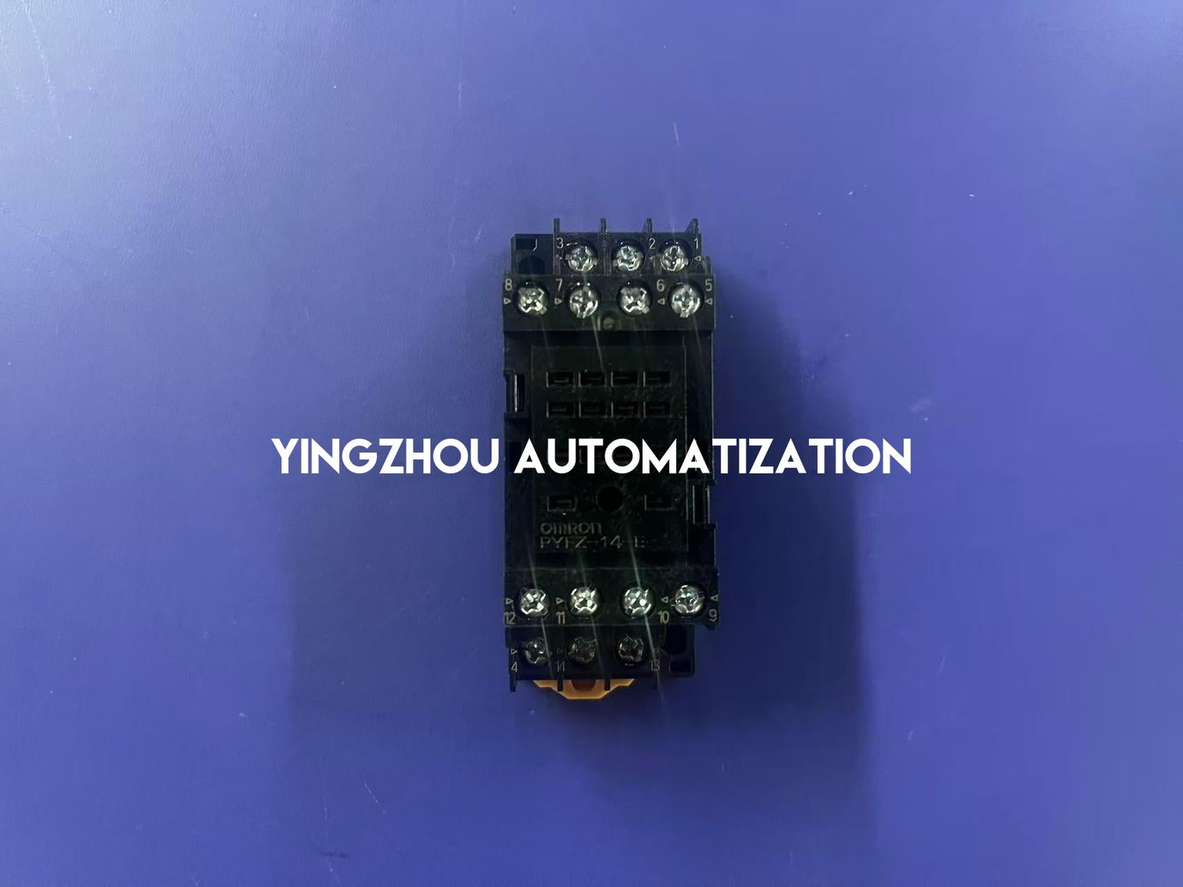 Omron PYFZ-14-E Socket | DIN Track/Front Connecting Socket for MY4 Relays Finger Protection | Brand New Original-YingZhou Automatization