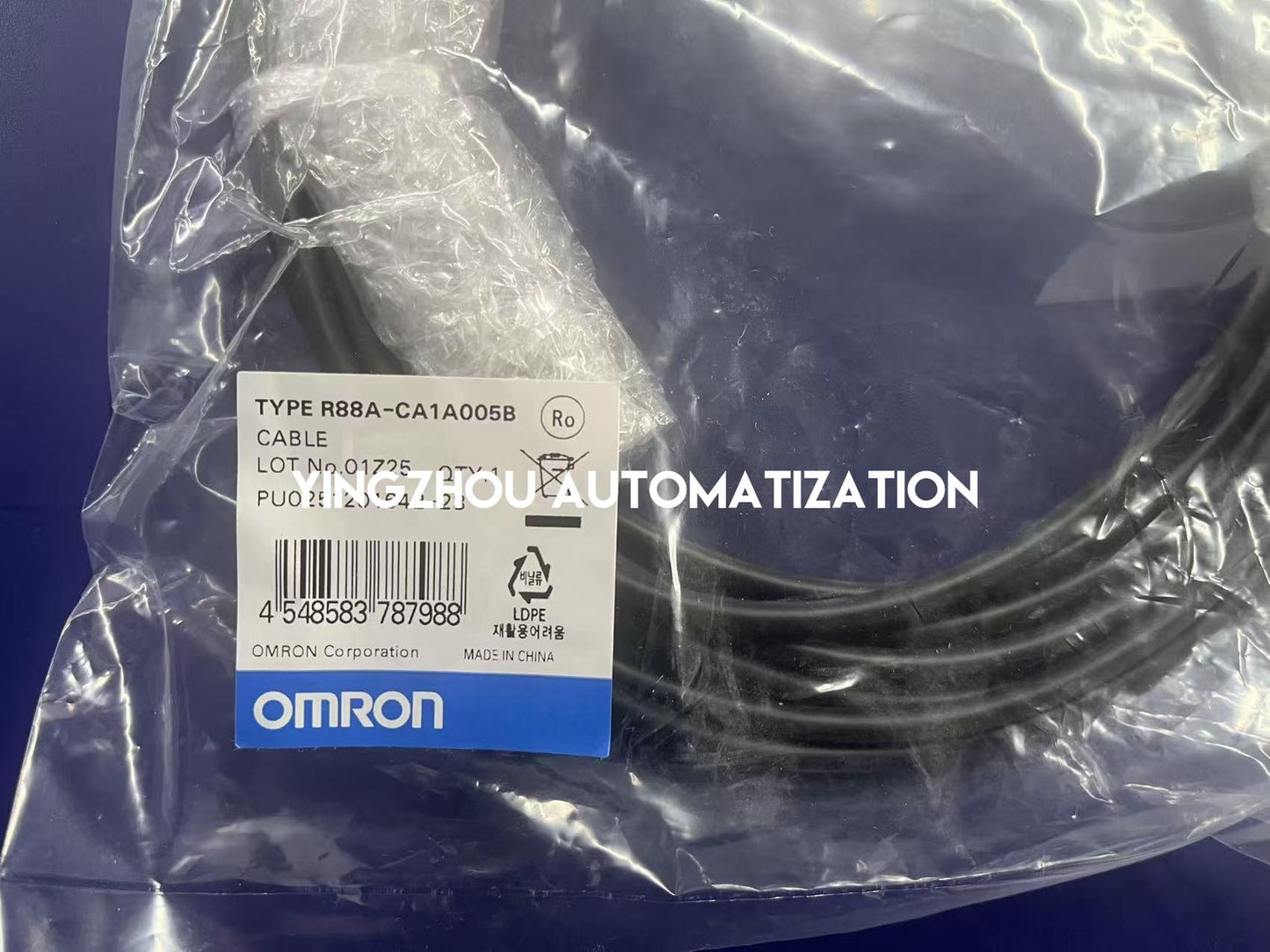 Omron R88A-CA1A005B Servomotor Power Cable | 5 Meters | Standard | Brand New Original-YingZhou Automatization