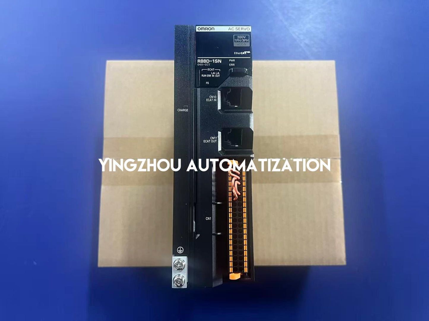 Omron R88D-1SN04H-ECT 1S Servo Drive | 400W 200V | EtherCAT | Brand New Original-YingZhou Automatization