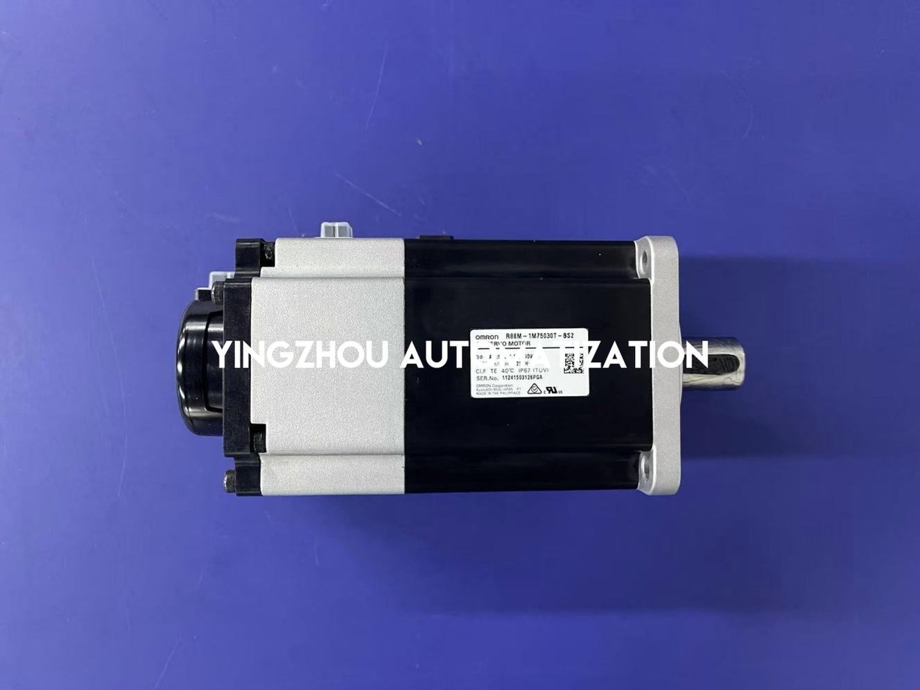 Omron R88M-1M75030T-BS2 1S Series Servo Motor | 750W, 3000 RPM, 230V, Absolute Encoder & Brake-YingZhou Automatization