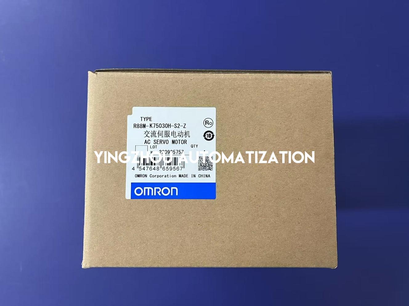 Omron R88M-K75030H-S2-Z G5 Series AC Servo Motor - 750W 200V | 3000 RPM With Keyway & Oil Seal | Brand New Original Sealed-YingZhou Automatization