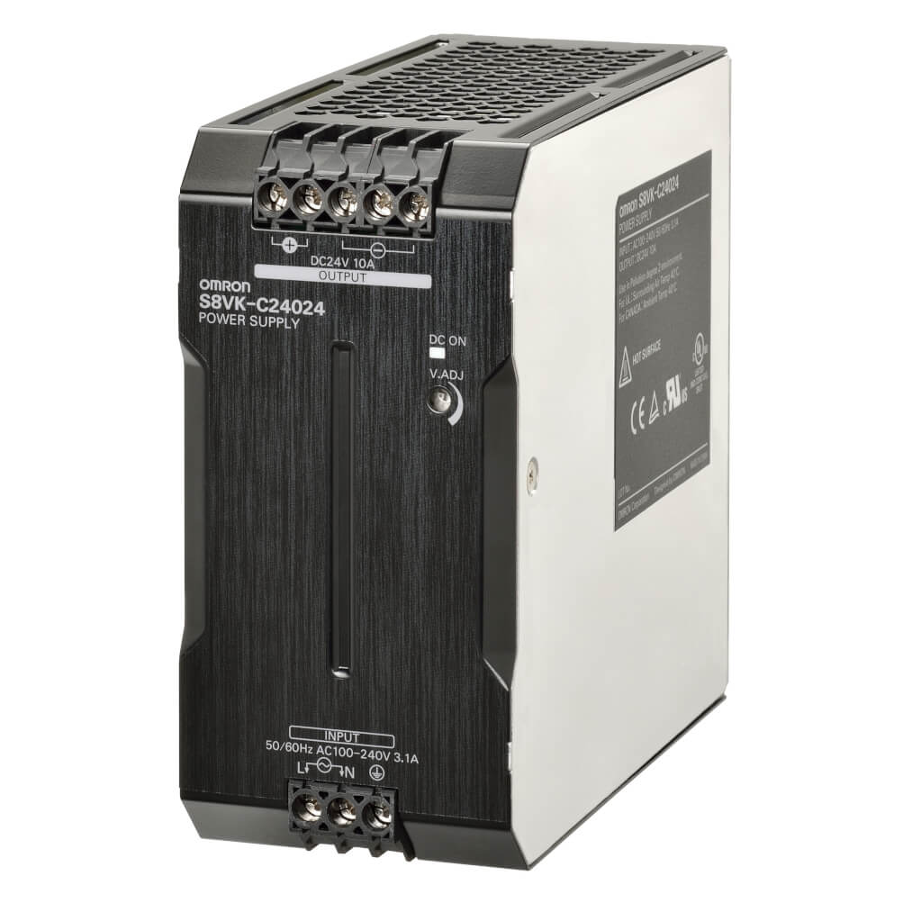 Omron S8VK-C24024 Industrial Power Supply | 240W, 24V DC, 10A Output-YingZhou Automatization