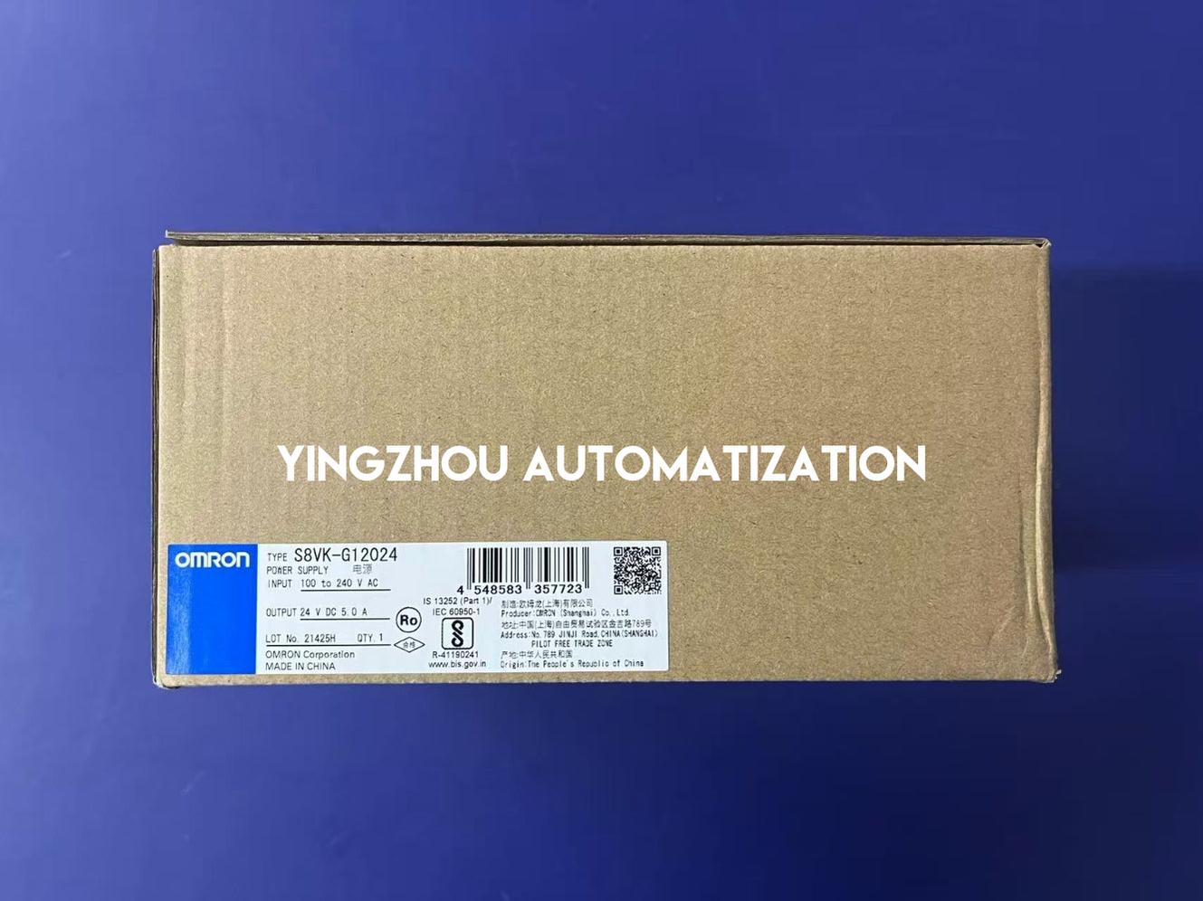 Omron S8VK-G12024 Switch-Mode Power Supply - 24V DC, 5A, 120W, DIN Rail Mount-YingZhou Automatization