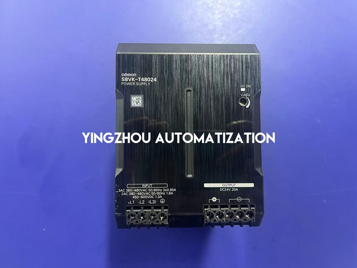 Omron S8VK-T48024 Power Supply | 480W, 24VDC, 3-Phase Input, Compact Industrial SMPS, High-Reliability, Brand New Original-YingZhou Automatization