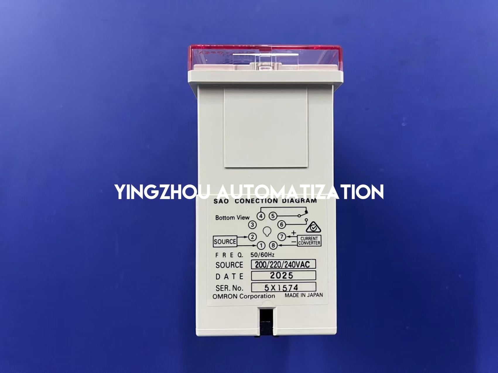 Omron SAO-SU2N Current Sensor | AC200/220/240V Industrial Electrical Monitoring Relay | Brand New Original-YingZhou Automatization