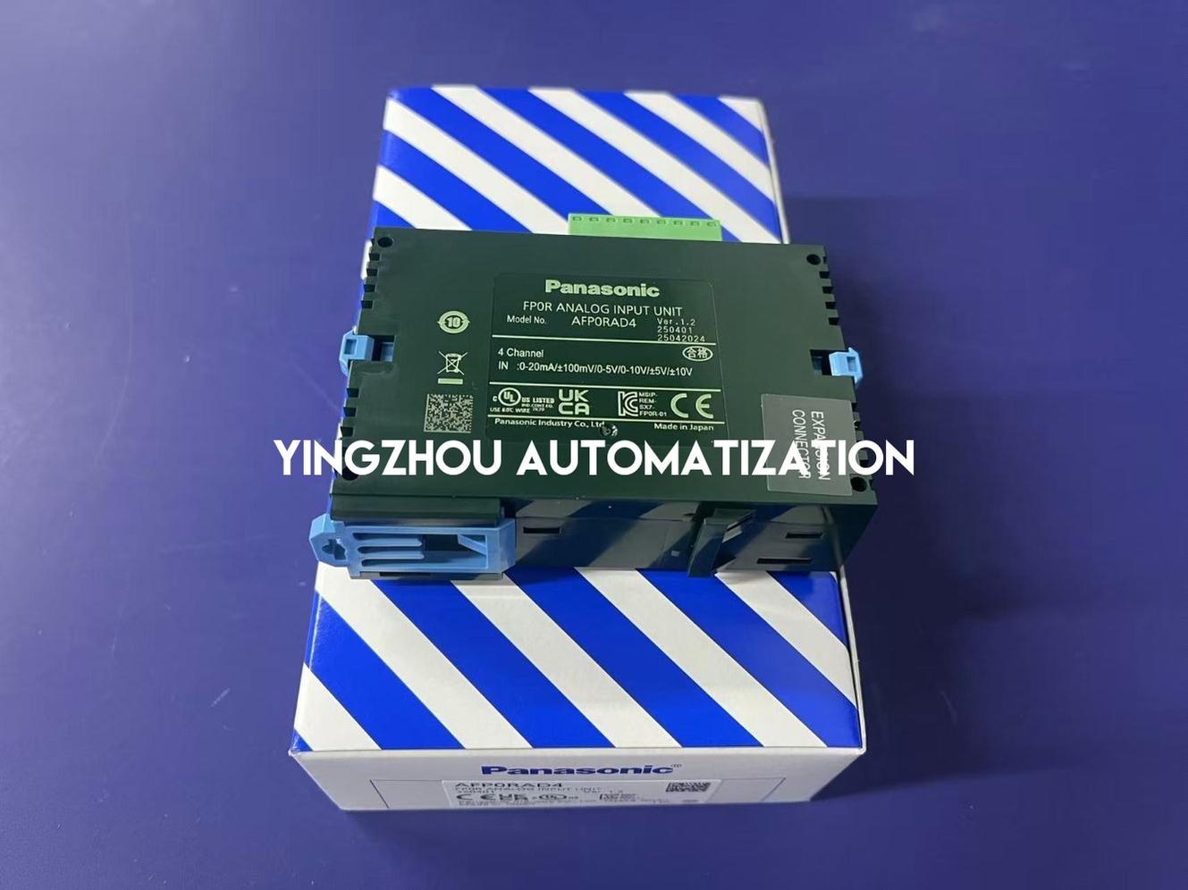 Panasonic AFP0RAD4 Analog Input Unit | FP0R Series | 4-Channel Analog Input | Precision Data Acquisition | Brand New Original-YingZhou Automatization