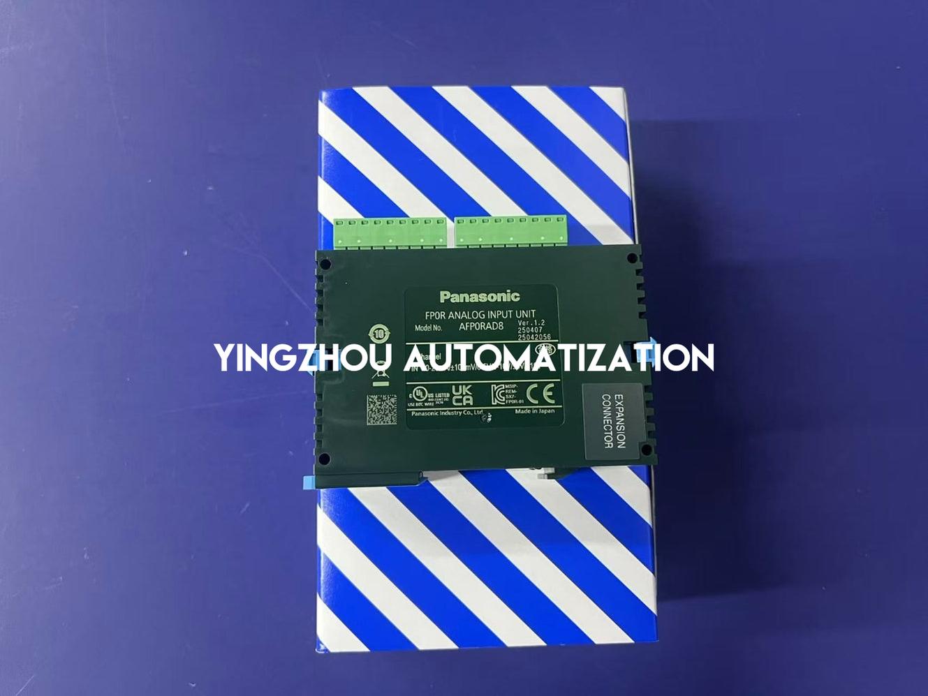 Panasonic AFP0RAD8 Analog Input Expansion Module - FP0R Series, 8 Channels-YingZhou Automatization