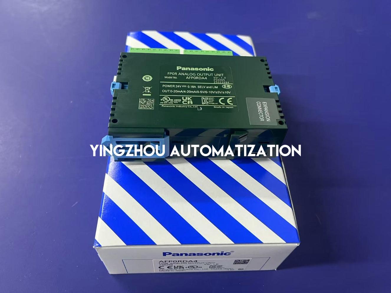 Panasonic AFP0RDA4 Analog Output Expansion Module - FP0R Series, 4 Channels-YingZhou Automatization
