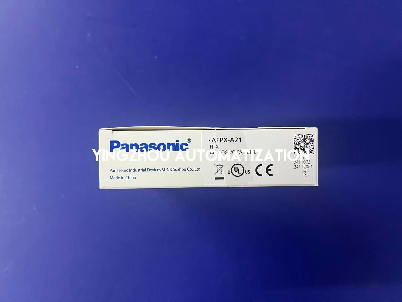 Panasonic AFPX-A21 Analog Input/Output Unit | FP-X Series | 2-Ch Analog Input, 1-Ch Analog Output | Automation Control | Brand New Original-YingZhou Automatization