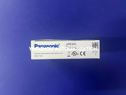Panasonic AFPX-A21 Analog Input/Output Unit | FP-X Series | 2-Ch Analog Input, 1-Ch Analog Output | Automation Control | Brand New Original-YingZhou Automatization