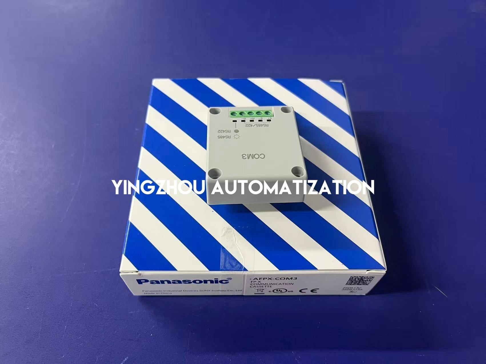 Panasonic AFPX-COM3 Communication Cassette | FP-X Series | RS485 Interface Expansion | Industrial Automation | Brand New Original-YingZhou Automatization