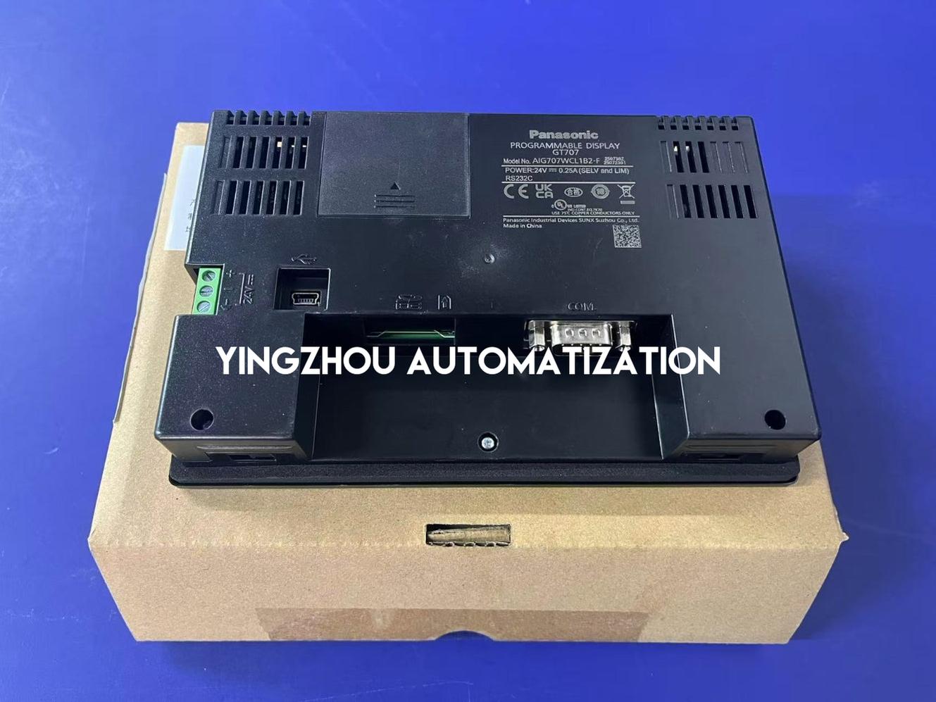 Panasonic AIG707WCL1B2 HMI Touchscreen | GT707 Series | 7" Color Display | Industrial Visualization | Brand New Original-YingZhou Automatization