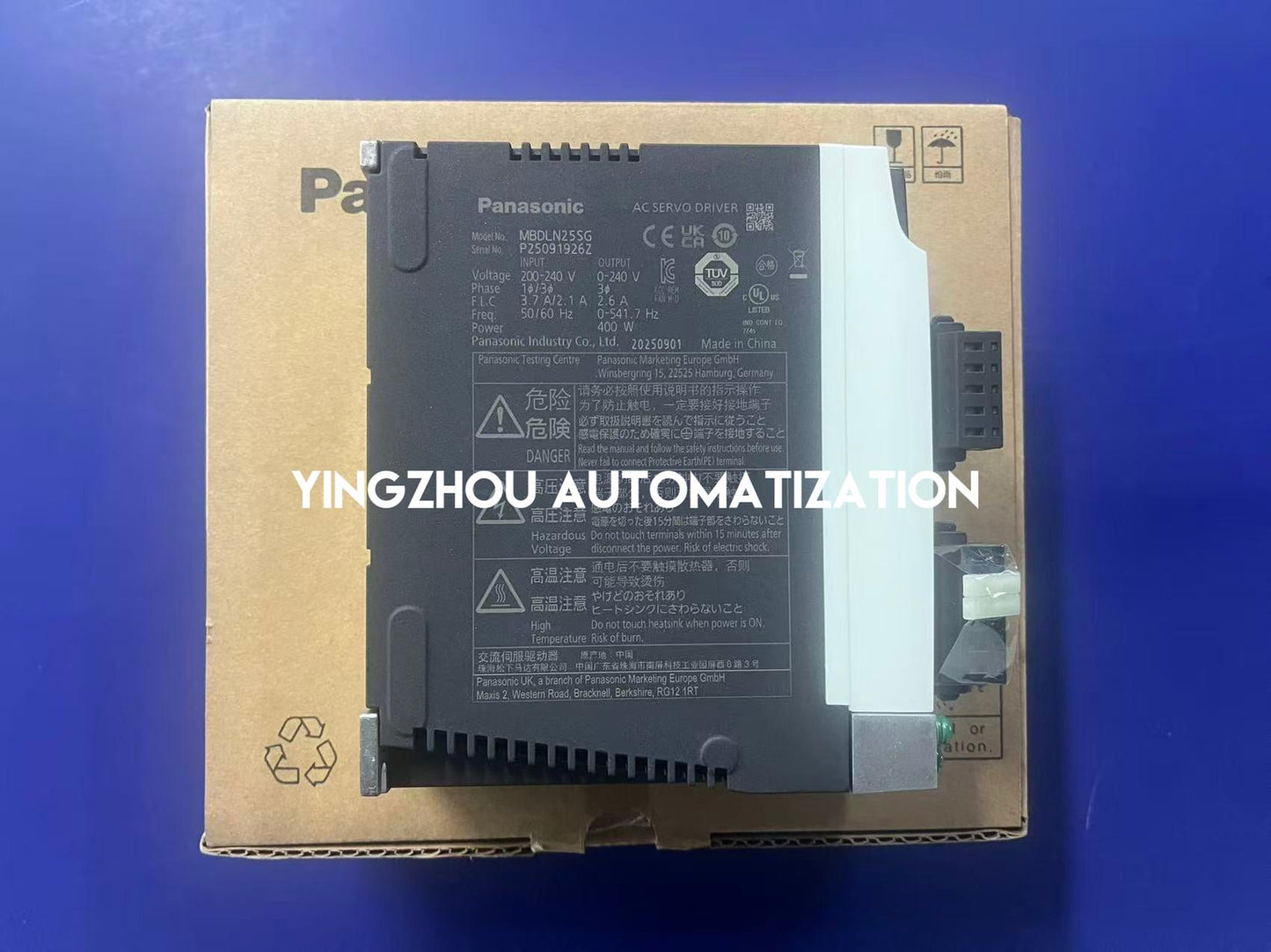 Panasonic MBDLN25SG Servo Driver | AC Servo Motor Driver | Industrial Motion Control | Brand New Original-YingZhou Automatization