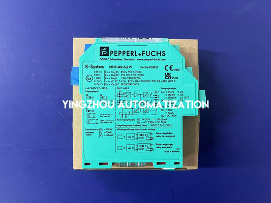 Pepperl+Fuchs KFD2-SR2-Ex2.W Switch Amplifier | Dual Channel | Intrinsically Safe | Barrier | Brand New Original-YingZhou Automatization