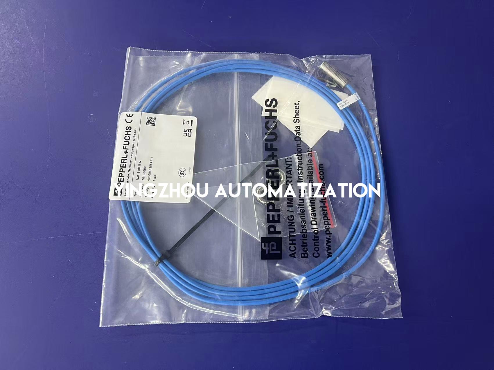 Pepperl+Fuchs NJ1.5-8GM-N Inductive Sensor | 1.5mm Sensing Range | NAMUR Output | Cylindrical | Brand New Original-YingZhou Automatization