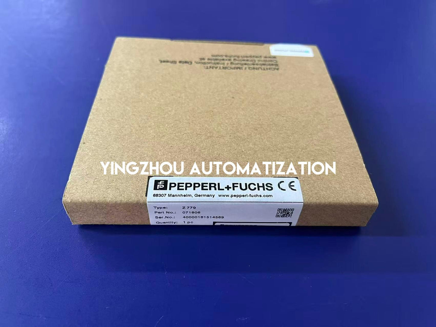 Pepperl+Fuchs Z779 Zener Barrier | Single Channel | Intrinsically Safe | DIN Rail Mounting | Brand New Original-YingZhou Automatization
