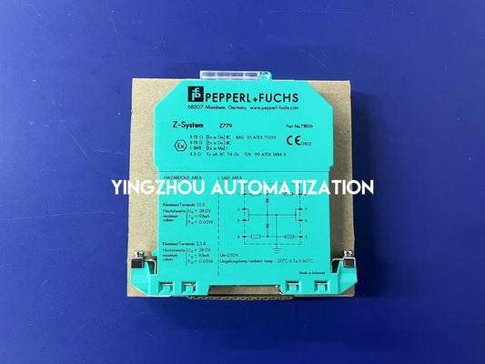 Pepperl+Fuchs Z779 Zener Barrier | Single Channel | Intrinsically Safe | DIN Rail Mounting | Brand New Original-YingZhou Automatization