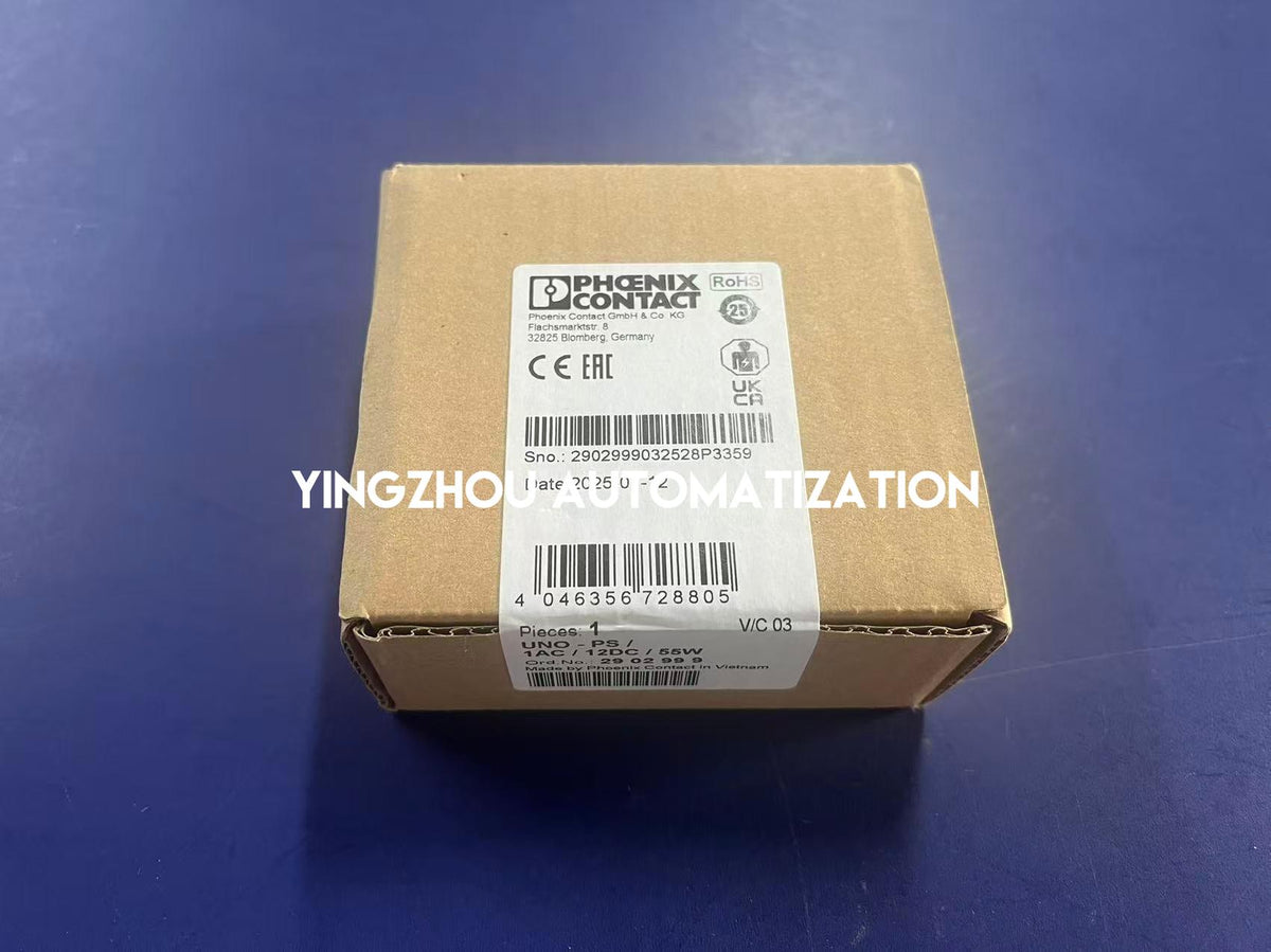Phoenix Contact 2902999 UNO-PS 12V DC 55W Power Supply-YingZhou Automatization