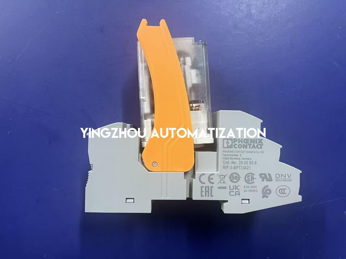 Phoenix Contact RIF-3-BPT/3X21 2900938 Relay Base 3CO Push-in 250V-YingZhou Automatization