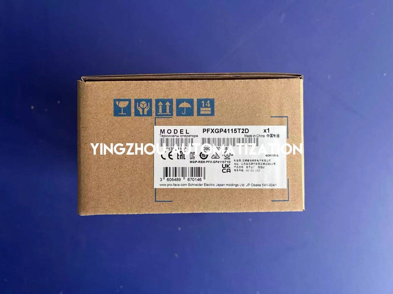 Pro-face PFXGP4115T2D HMI | 4.3" Color TFT Touchscreen, 24VDC, Ethernet & Serial-YingZhou Automatization