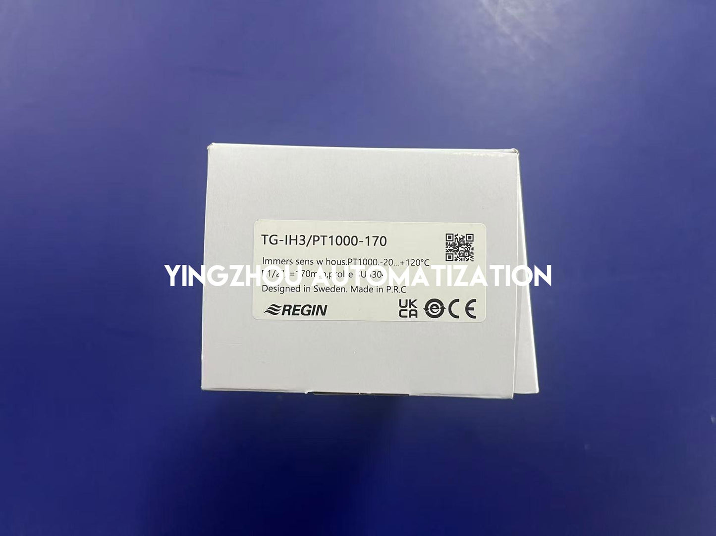 Regin TG-IH3/PT1000-170 Duct Temperature Sensor | PT1000 170mm Immersion Probe | Brand New Original-YingZhou Automatization