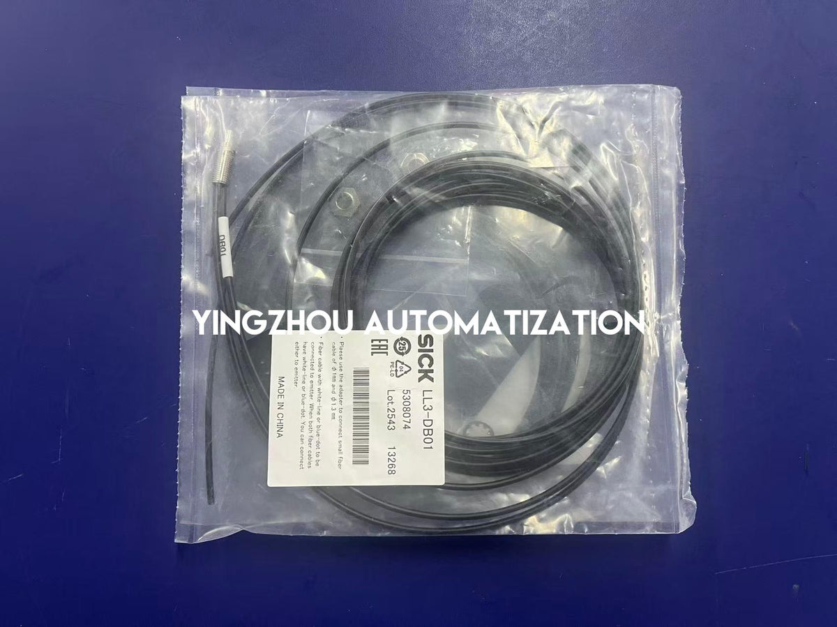 SICK LL3-DB01 5308074 M6 Coaxial 2m Fiber Optic Cable for Proximity Sensors-YingZhou Automatization