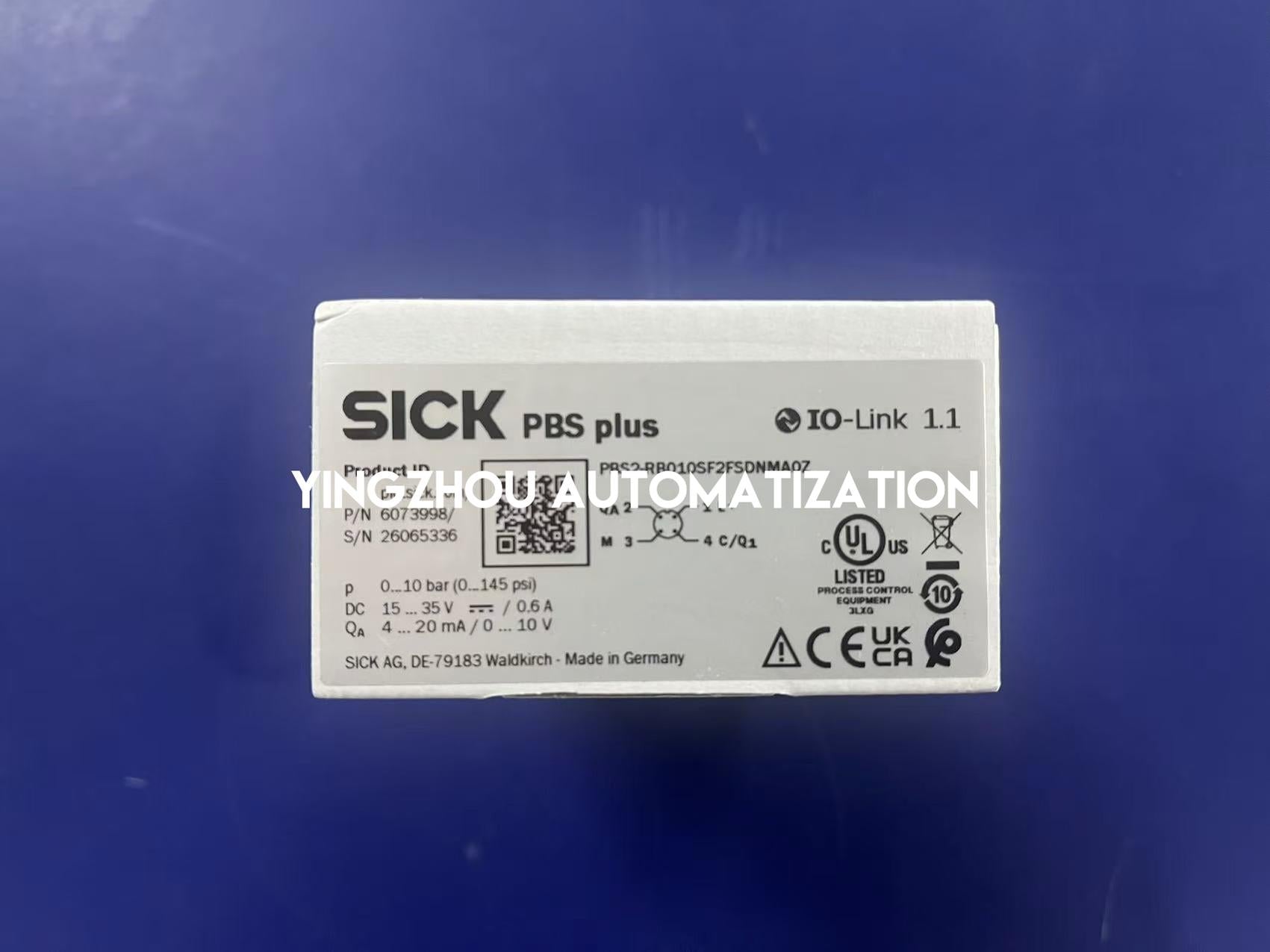 SICK PBS2-RB010SF2FSDNMA0Z | Electronic Pressure Switch | 10 Bar Range | Digital Display | Precision Fluid Monitoring | Brand New Original-YingZhou Automatization