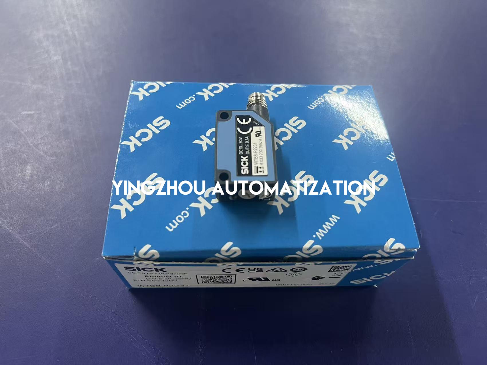 SICK WTB8-P2231 | Photoelectric Sensor | Background Suppression | 100mm Sensing Range | M8 Connector | Brand New Original-YingZhou Automatization