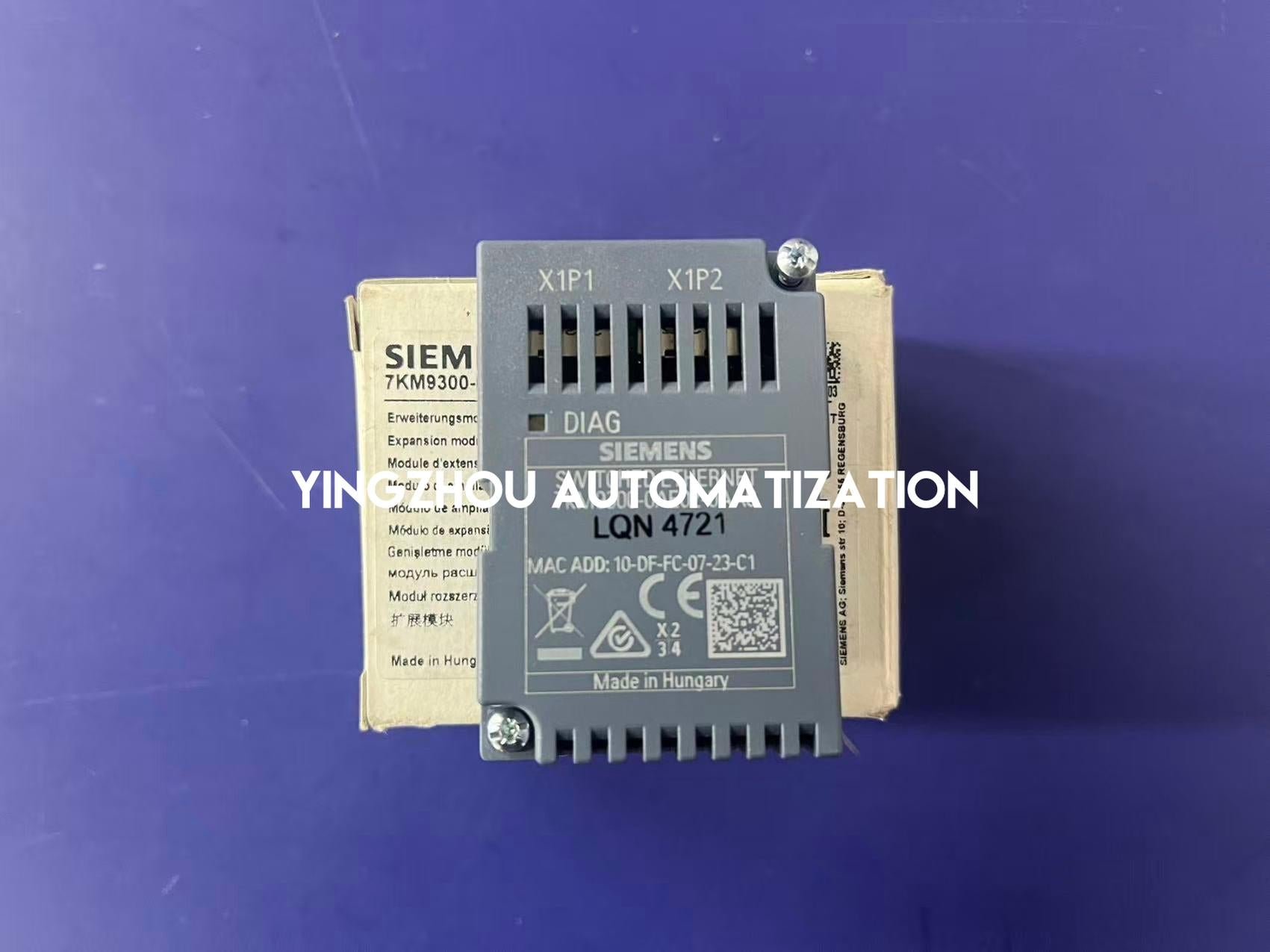 SIEMENS Expansion Module Switched Ethernet PROFINET V3 7KM9300-0AE02-0AA0-YingZhou Automatization