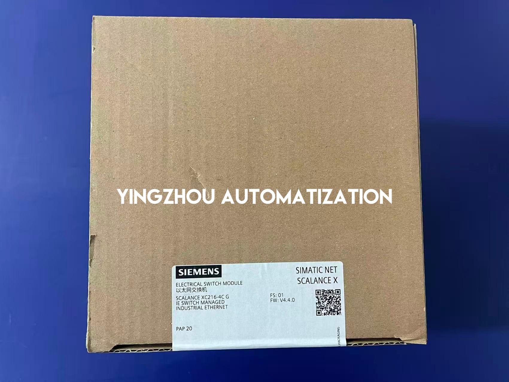 SIEMENS SCALANCE XC216-4C G IE Switch Managed Industrial Ethernet 6GK5216-4GS00-2AC2-YingZhou Automatization