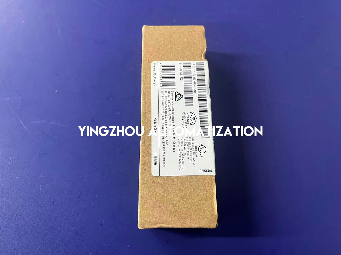 SIEMENS SIMATIC ET 200SP BaseUnit 6ES7193-6BP00-0BA0-YingZhou Automatization