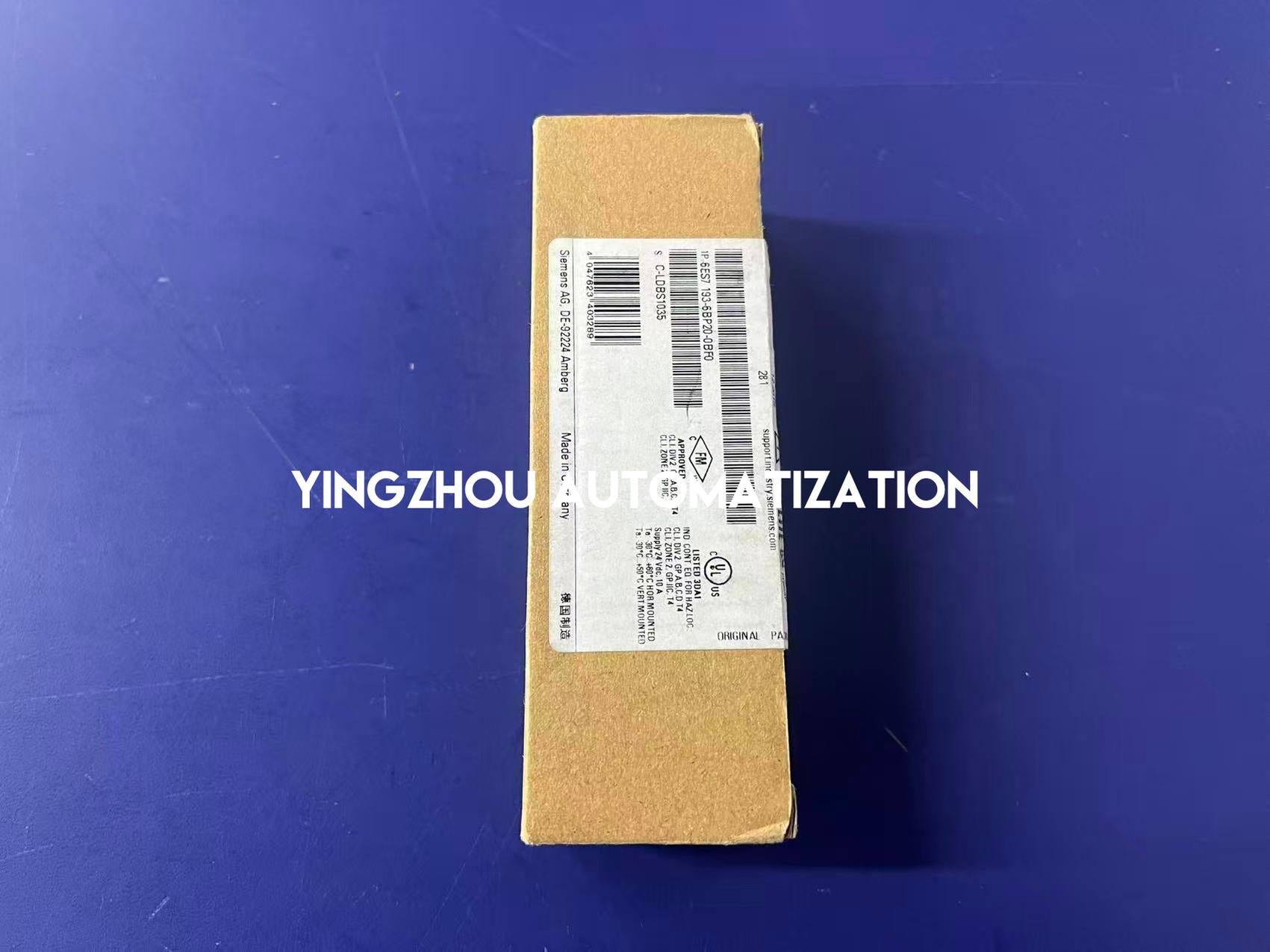 SIEMENS SIMATIC ET 200SP BaseUnit 6ES7193-6BP20-0BF0-YingZhou Automatization