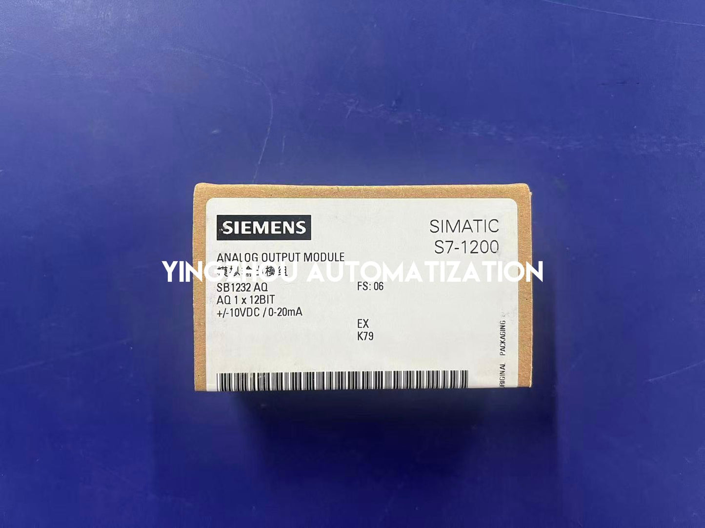 SIEMENS SIMATIC S7-1200 6ES7232-4HA30-0XB0 PLC Analog output Module-YingZhou Automatization