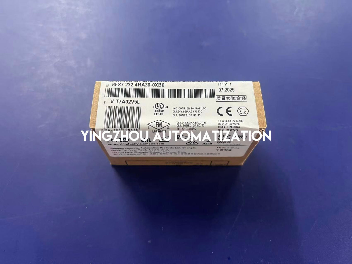 SIEMENS SIMATIC S7-1200 6ES7232-4HA30-0XB0 PLC Analog output Module-YingZhou Automatization