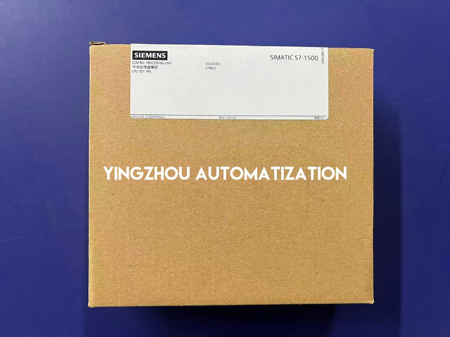 SIEMENS SIMATIC S7-1500 6ES7511-1AL03-0AB0 PLC CPU Module-YingZhou Automatization