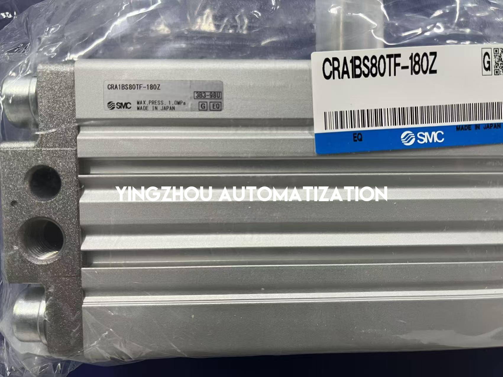 SMC CRA1BS80TF-180Z Rotary Actuator | 80mm Bore 180° Rotary Cylinder | Brand New Original-YingZhou Automatization