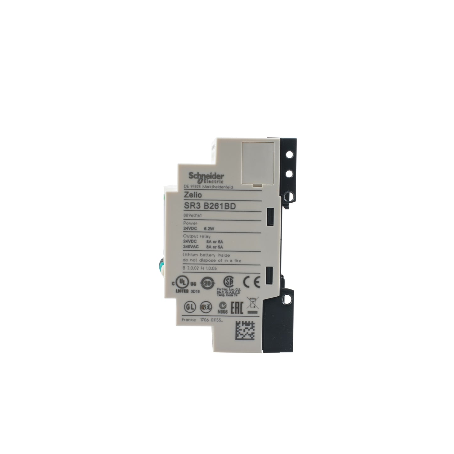 Schneider Zelio Logic Series SR3B261BD PLC Modular Smart Relay