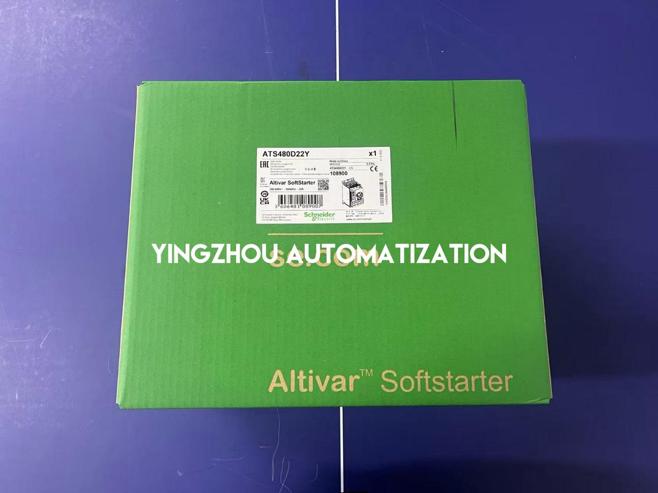 Sch-neider Altistart 480 Series ATS480D22Y Soft Starter 22A 3PH 208 to 690V AC Control Supply 110 to 230V AC-YingZhou Automatization
