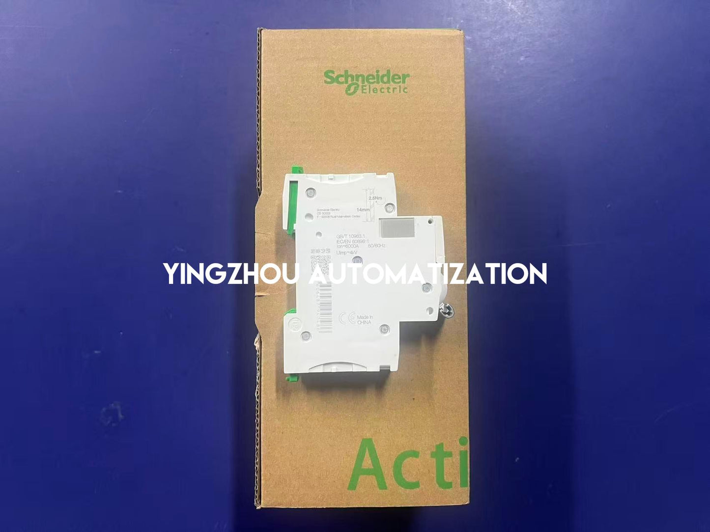Schneider A91NC102 MCB | Acti9 iC60N Miniature Circuit Breaker 1P+N 2A C-Curve 415V | Brand New Original-YingZhou Automatization