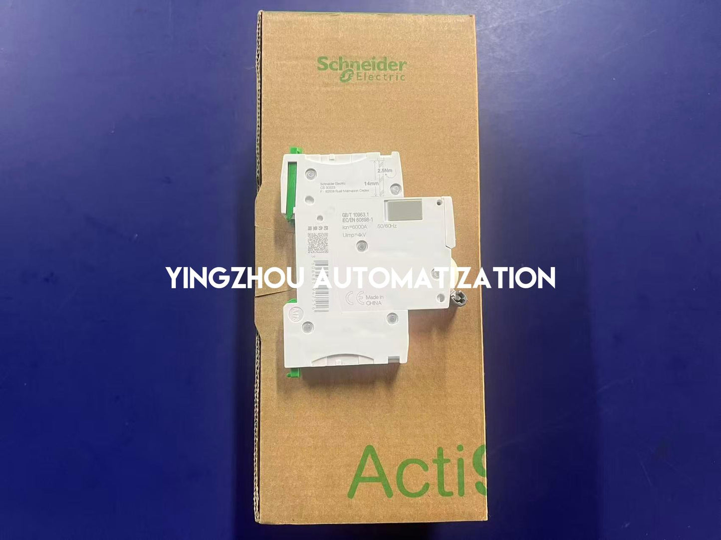 Schneider A91NC106 MCB | Acti9 iC60N Miniature Circuit Breaker 1P+N 6A C-Curve 415V | Brand New Original-YingZhou Automatization