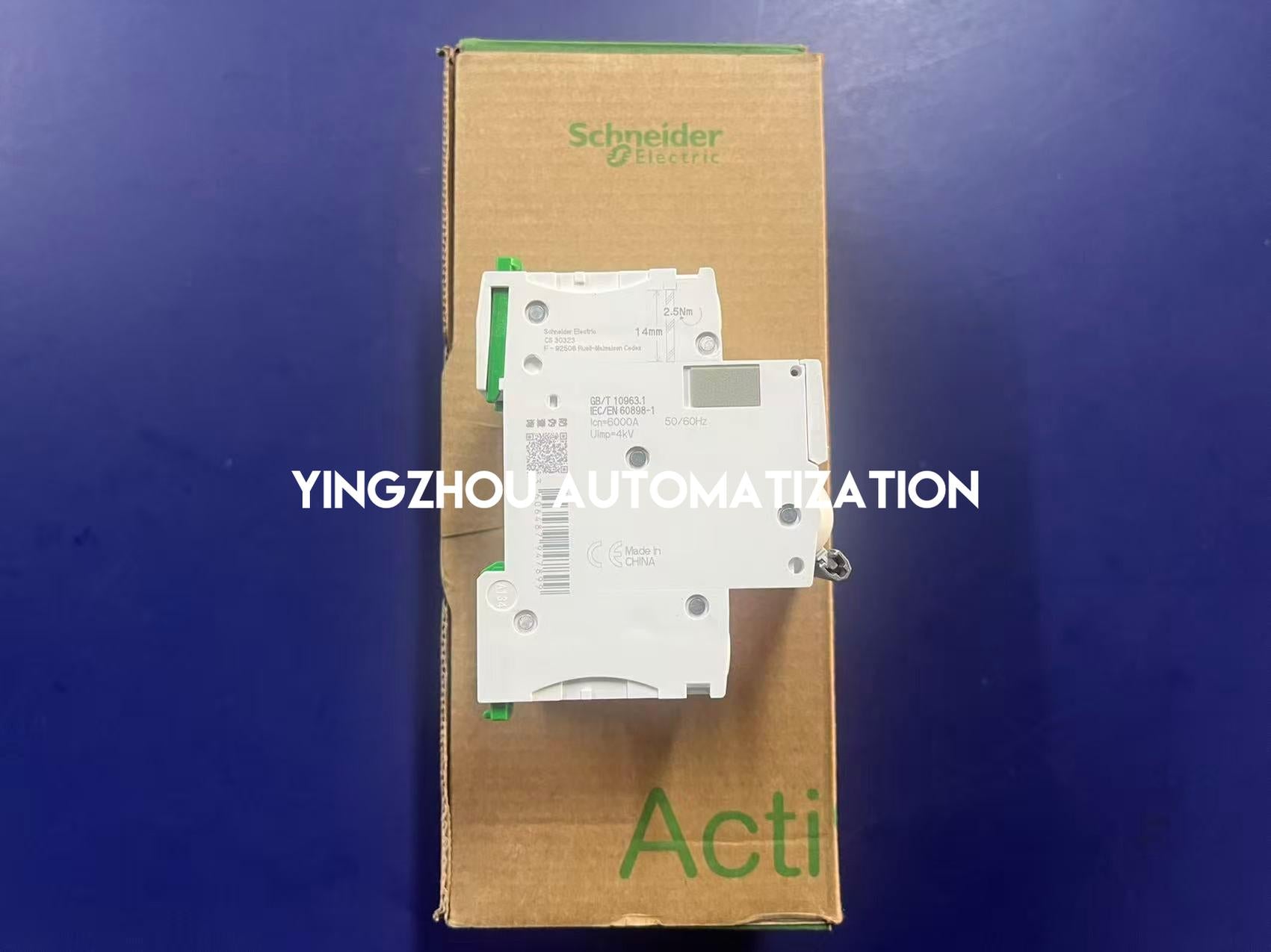 Schneider A91NC325 MCB | Acti9 iC60N Miniature Circuit Breaker 1P+N 25A C-Curve 415V | Brand New Original-YingZhou Automatization