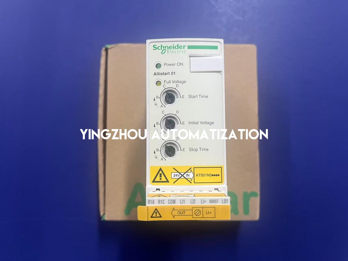 Schneider ATS01N212QN Soft Starter | 12A, 380-415V, 3-Phase, Compact Motor Controller, Brand New Original-YingZhou Automatization