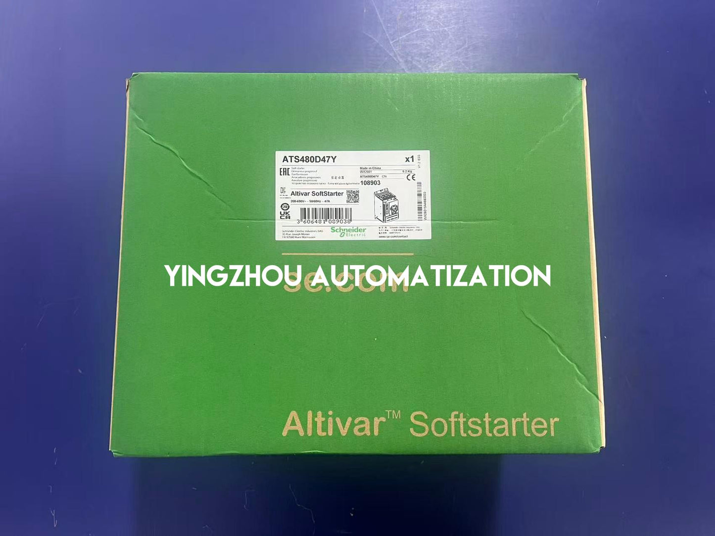 Schneider ATS480D47Y Soft Starter | 47A, 400-690V, Altistart 480 Industrial Motor Controller | Brand New Original-YingZhou Automatization