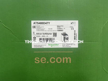 Schneider ATS480D47Y Soft Starter | 47A, 400-690V, Altistart 480 Industrial Motor Controller | Brand New Original-YingZhou Automatization
