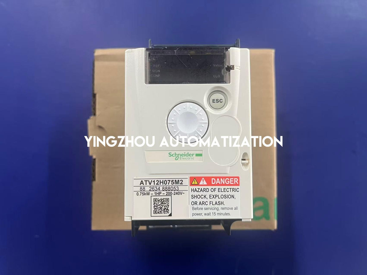 Schneider ATV12H075M2 Altivar 12 0.75kW 200-240V 1-Phase 4.2A VFD-YingZhou Automatization