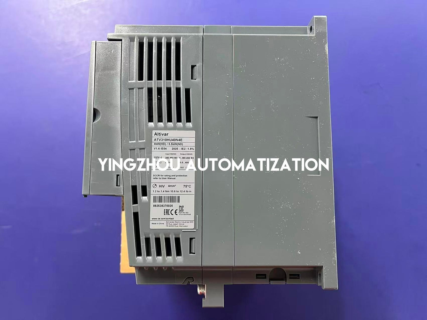 Schneider ATV310HU40N4E VFD | 4.0kW 5HP, 400V 3-Phase, Easy Altivar Industrial Drive, IP20, High-Reliability Motor Control, Brand New Original-YingZhou Automatization