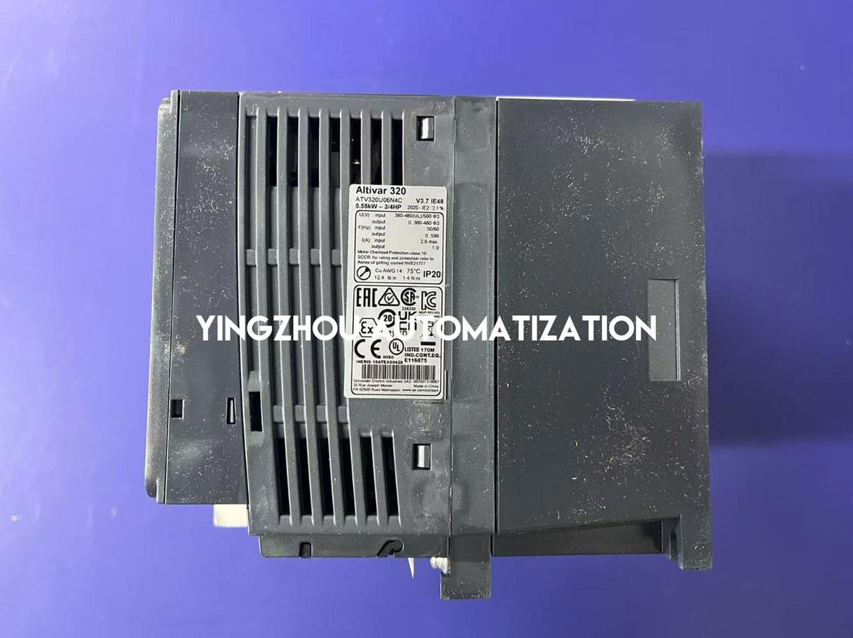 Schneider ATV320U06N4C Altivar Machine ATV320 0.55kW 0.75HP 380-500V 3-Phase Compact Modbus CANopen Variable Speed Drive-YingZhou Automatization